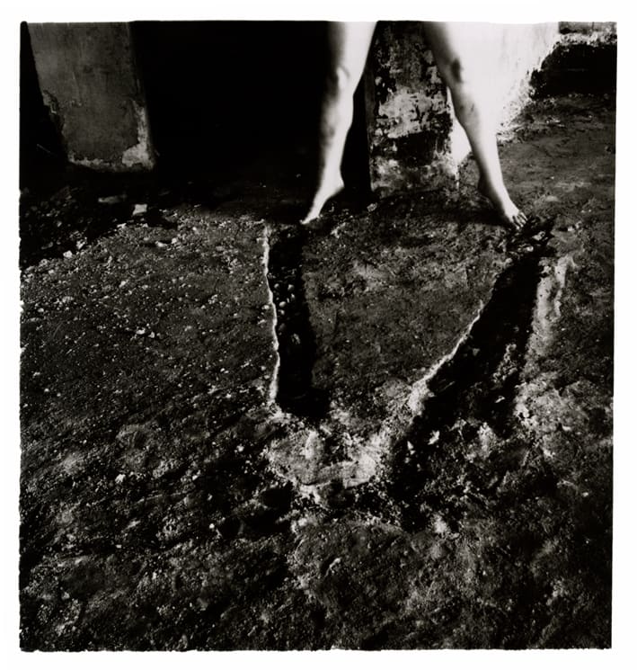 From Angel series, Rome 1977-1978 gelatin silver estate print, edition 8 of 40 25.4 x 20.3 cm